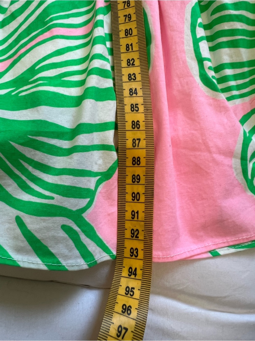Lilly Pulitzer Pink Dress with Green Leaf Print Halter Tie Waist - Picture 5 of 8